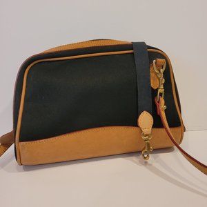 Dooney & Bourke Black and tan small purse